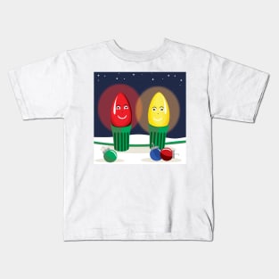 Christmas Lights Kids T-Shirt